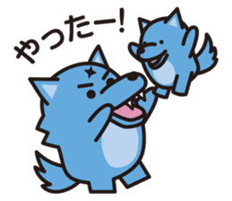 Chibi-istu Animal's family Sticker sticker #4387536