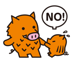 Chibi-istu Animal's family Sticker sticker #4387538