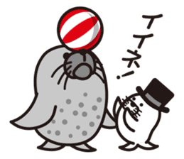 Chibi-istu Animal's family Sticker sticker #4387542