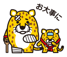 Chibi-istu Animal's family Sticker sticker #4387554