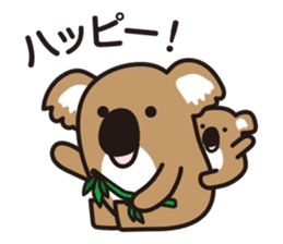 Chibi-istu Animal's family Sticker sticker #4387556