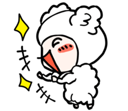 Sheep is Sticker sticker #4387641