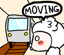 Sheep is Sticker sticker #4387676