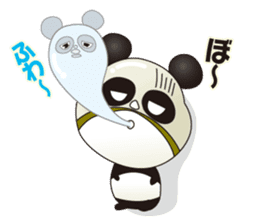 Wrestling mask panda sticker #4387806