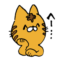 THE Angry cat OKONEKO sticker #4387892