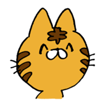 THE Angry cat OKONEKO sticker #4387919