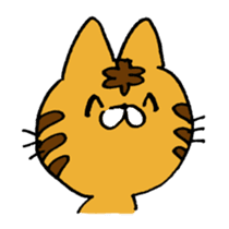 THE Angry cat OKONEKO sticker #4387919