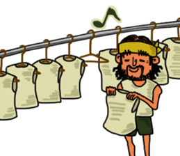 Mountains lover Yama-san PART 2 sticker #4387968