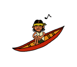 Mountains lover Yama-san PART 2 sticker #4387979