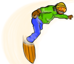 Mountains lover Yama-san PART 2 sticker #4387983