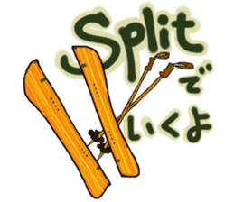 Mountains lover Yama-san PART 2 sticker #4387985