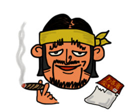 Mountains lover Yama-san PART 2 sticker #4387997