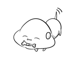 Cosmo dog sticker #4388175