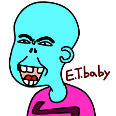 E.T.Baby Various cute face