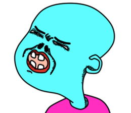 E.T.Baby Various cute face sticker #4388400