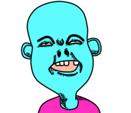 E.T.Baby Various cute face sticker #4388402