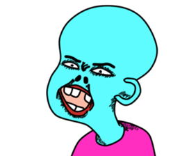 E.T.Baby Various cute face sticker #4388404