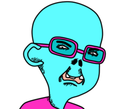 E.T.Baby Various cute face sticker #4388405