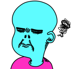 E.T.Baby Various cute face sticker #4388406