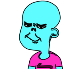 E.T.Baby Various cute face sticker #4388408