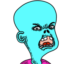 E.T.Baby Various cute face sticker #4388411