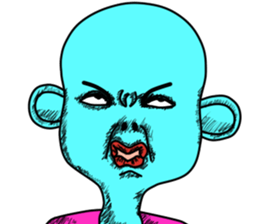 E.T.Baby Various cute face sticker #4388412