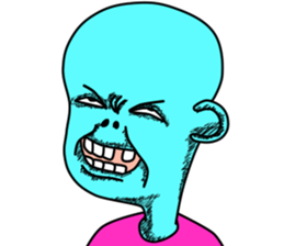 E.T.Baby Various cute face sticker #4388415