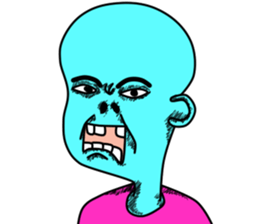 E.T.Baby Various cute face sticker #4388417