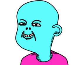 E.T.Baby Various cute face sticker #4388418