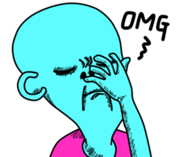 E.T.Baby Various cute face sticker #4388424