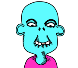 E.T.Baby Various cute face sticker #4388426