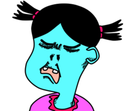 E.T.Baby Various cute face sticker #4388434