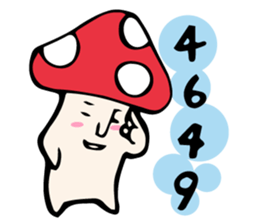 Various mushrooms sticker #4388440