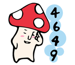Various mushrooms sticker #4388440
