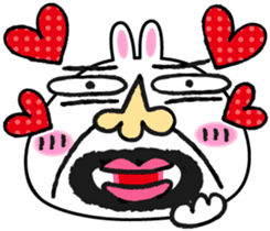 King rabbit sticker #4388547