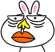 King rabbit sticker #4388551