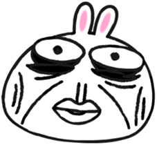 King rabbit sticker #4388553