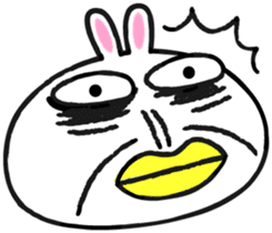 King rabbit sticker #4388554