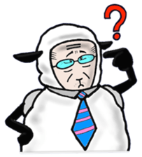 Uncle Sheep sticker #4388560