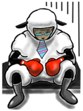 Uncle Sheep sticker #4388561