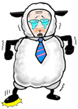 Uncle Sheep sticker #4388563