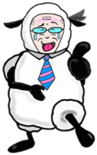 Uncle Sheep sticker #4388566