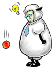 Uncle Sheep sticker #4388574