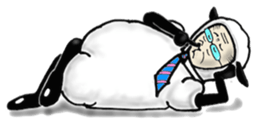Uncle Sheep sticker #4388576