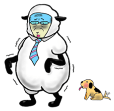 Uncle Sheep sticker #4388577