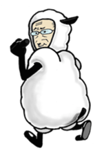 Uncle Sheep sticker #4388579