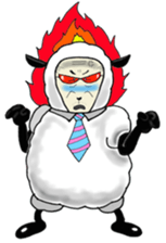 Uncle Sheep sticker #4388581