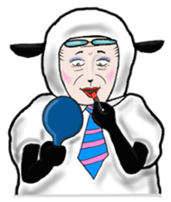 Uncle Sheep sticker #4388584