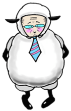 Uncle Sheep sticker #4388590