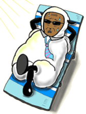 Uncle Sheep sticker #4388592